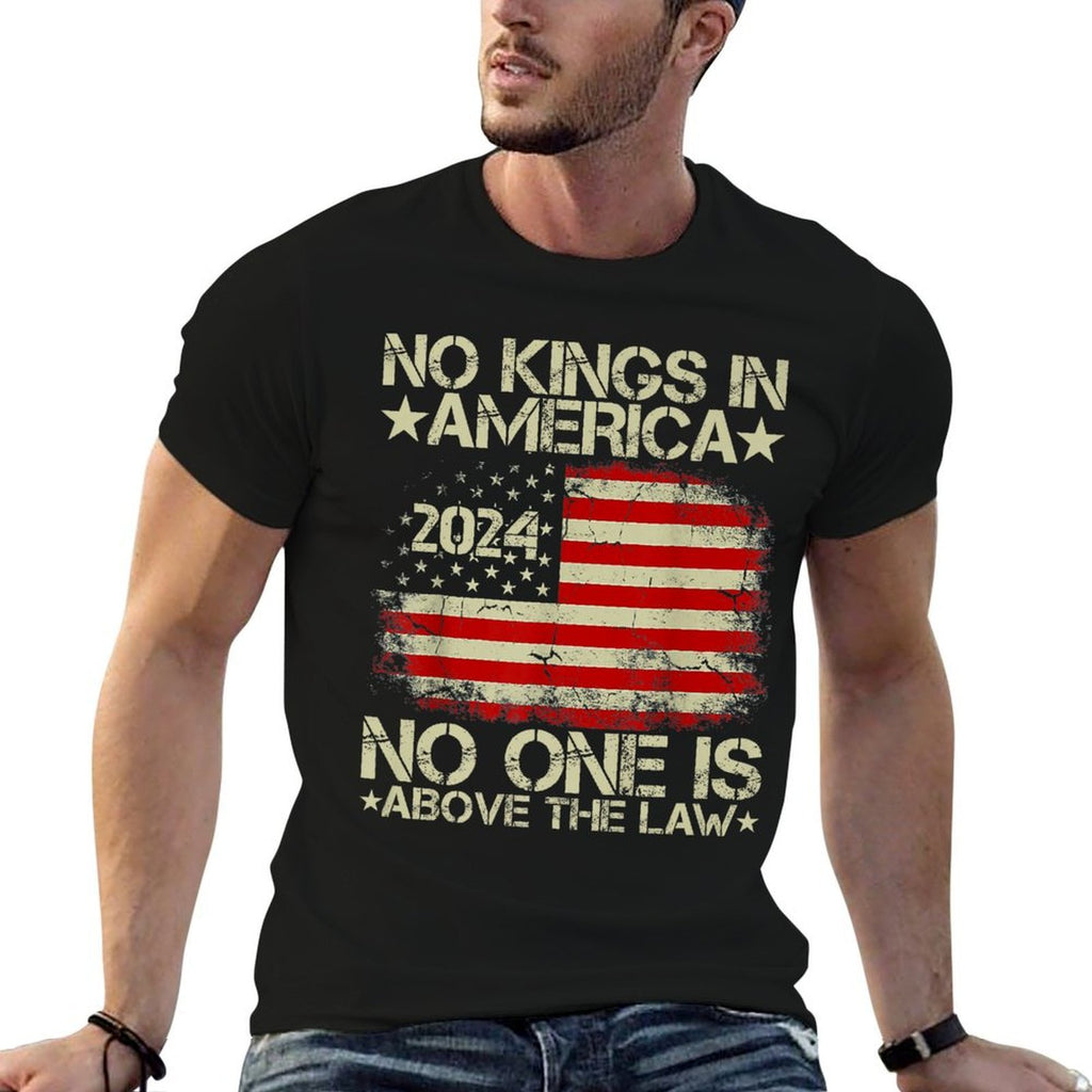No Kings In America 2024 No One Is Above The Law Premium  Classic T-Shirt