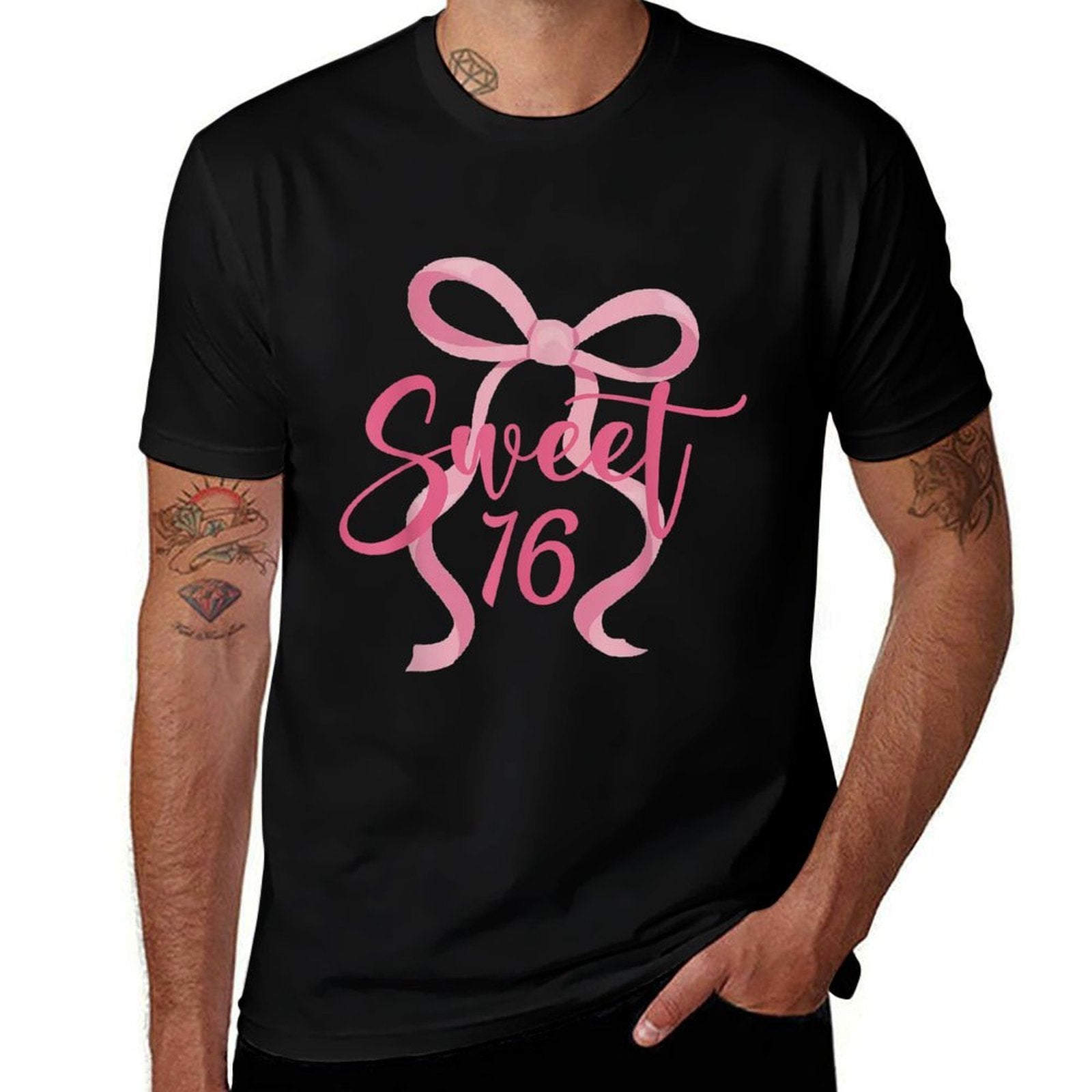 Sweet Sixteen 16th Birthday Girl Coquette 16 Year Old  Vintage-inspired T-Shirt