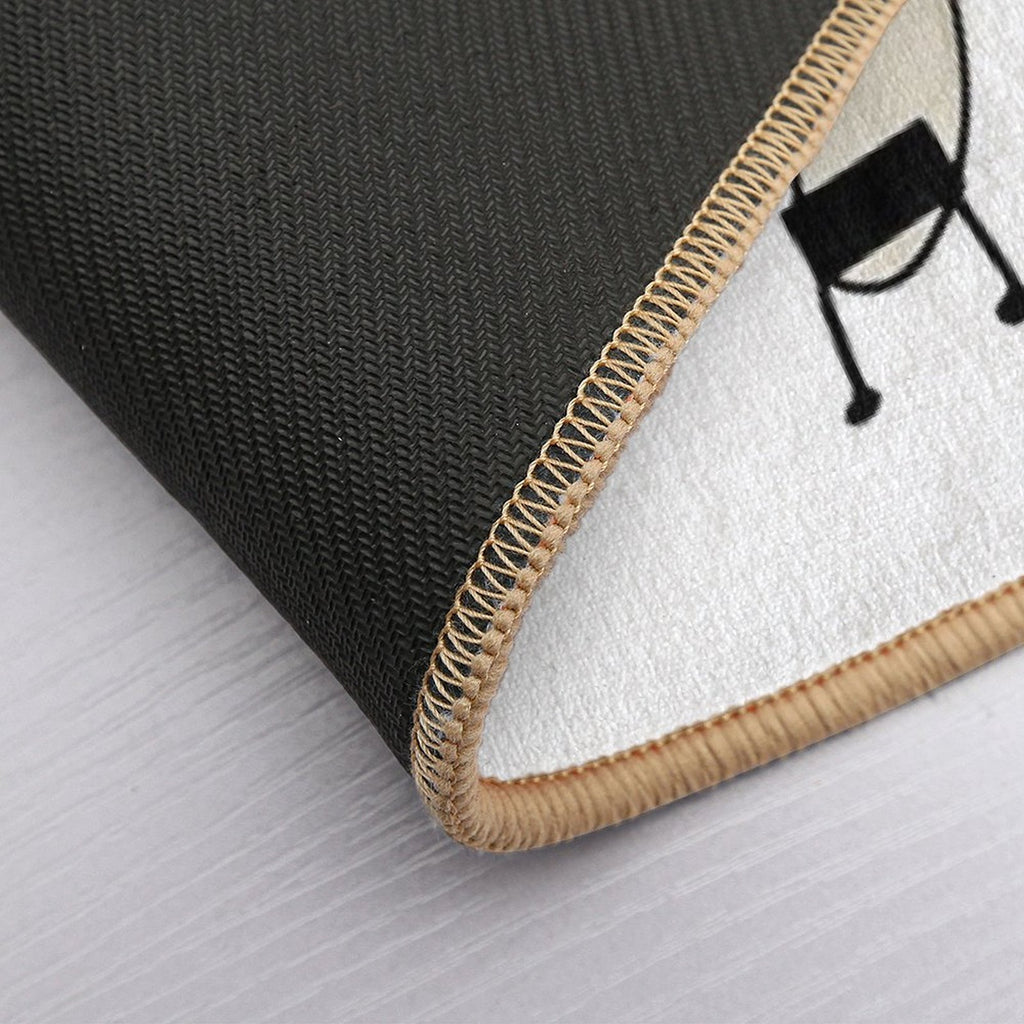 Let's Get Naked - Banana Undressing  Versatile Bath Mat