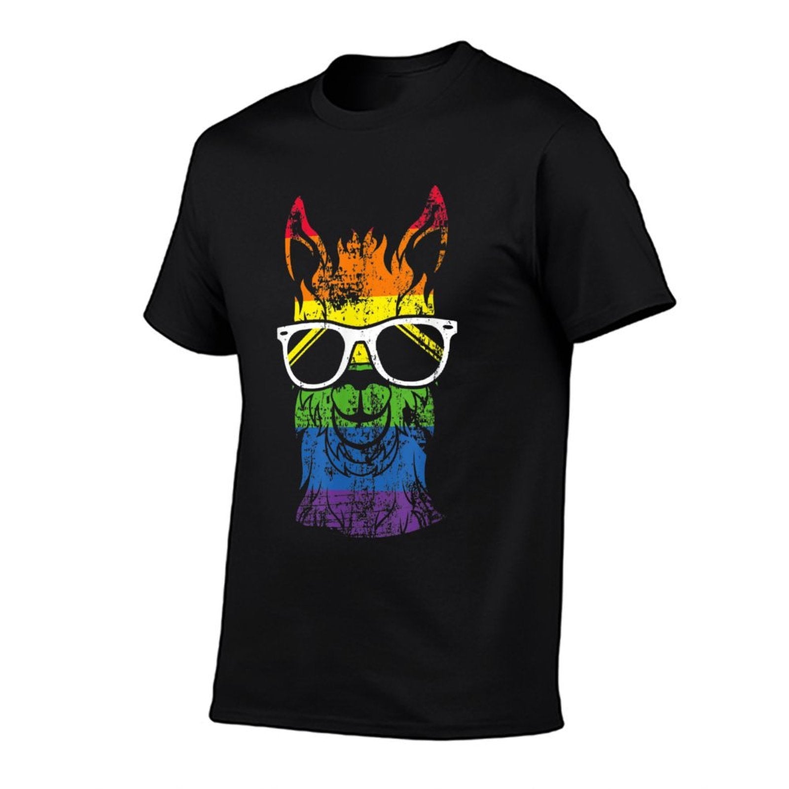 Funny Llama Lover LGBT Rainbow LGBTQ Month Parade Lover  Soft T-Shirt