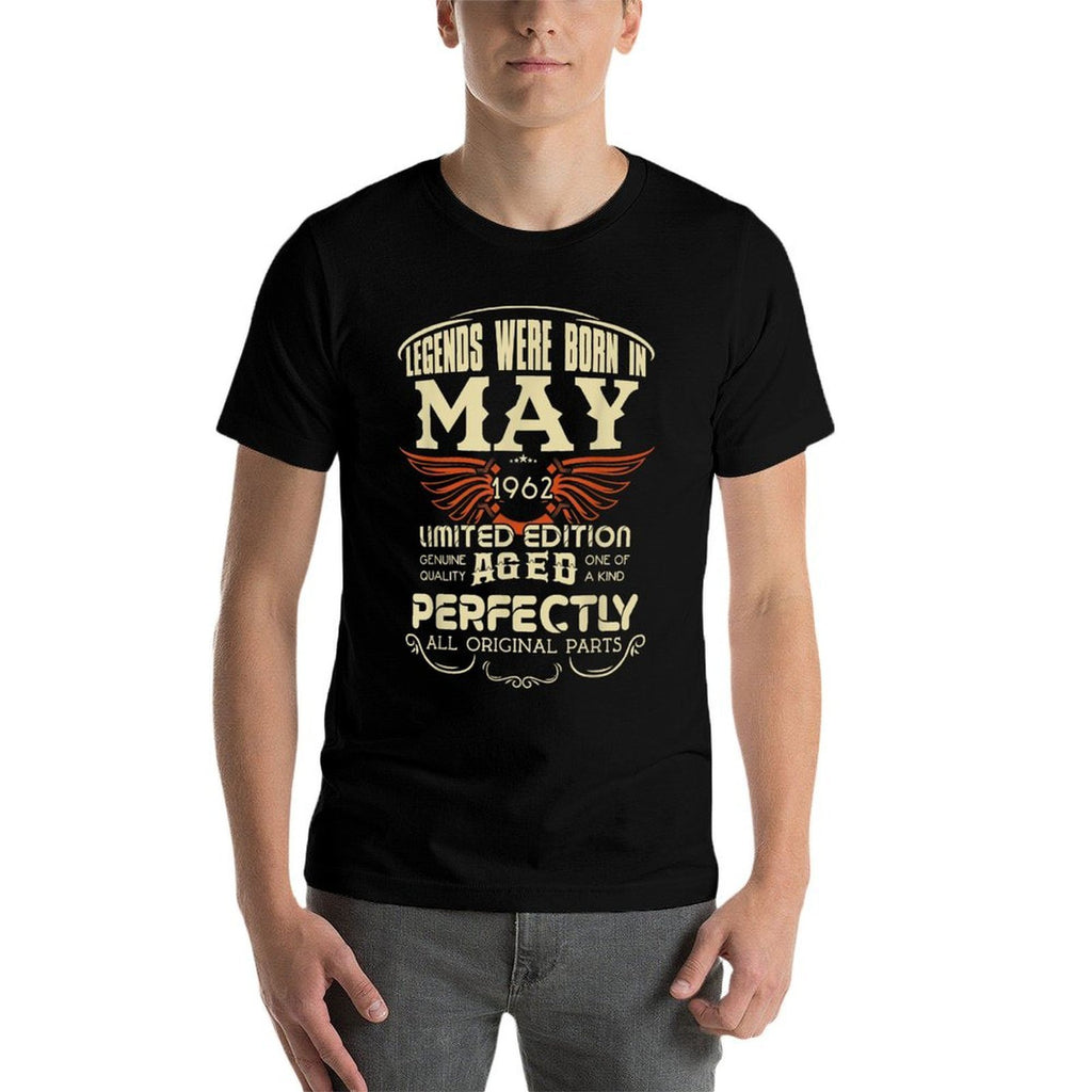 Legendary Were Born In May 1962 – Happy 60th Birthday  Affordable Price T-Shirt