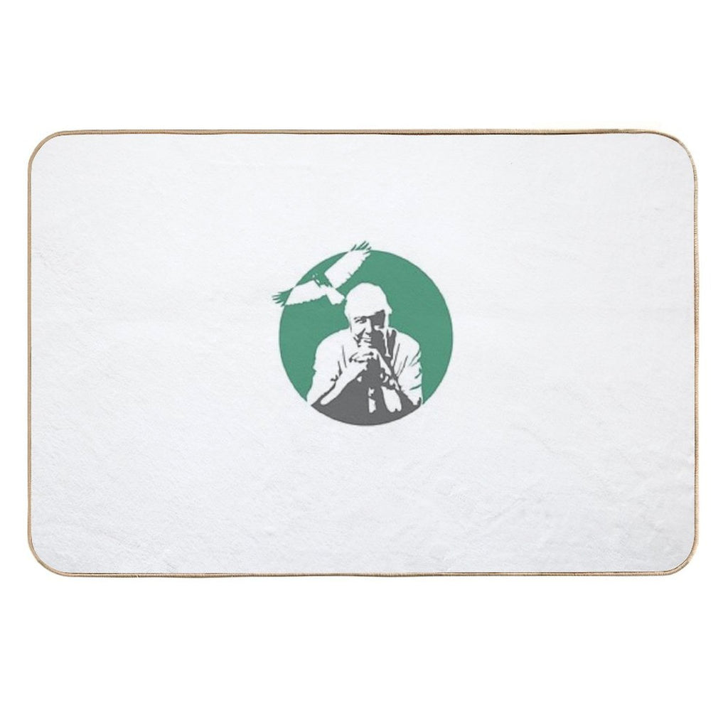 Sir David Attenborough  Toxin-Free Bath Mat