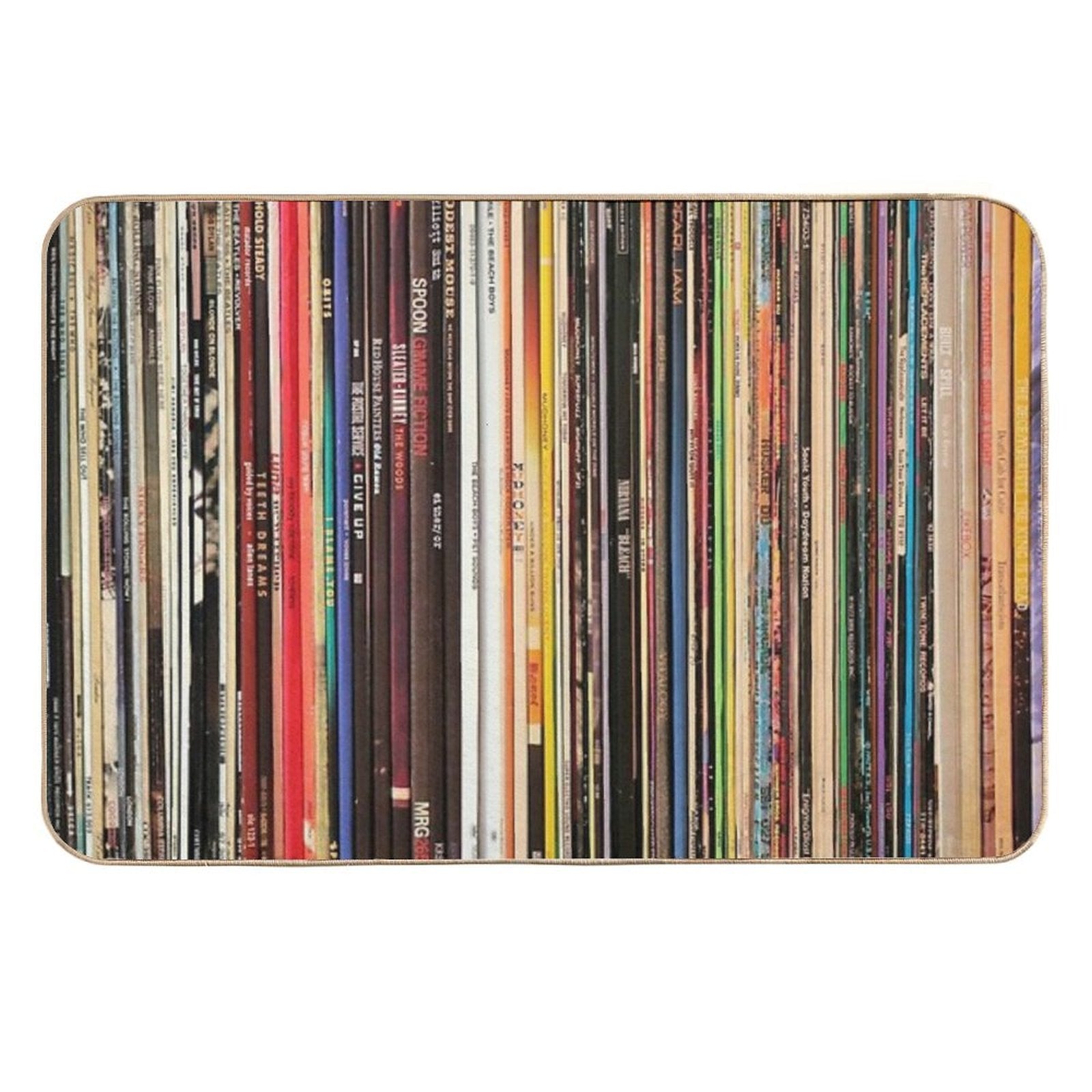 Ultimate Vinyl Record Collection  Pet-Safe Bath Mat