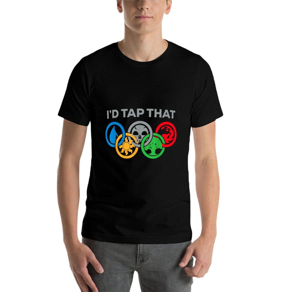 Id Tap That Card Games Untapped Lands Card Games Lovers  Eco-friendly Material T-Shirt