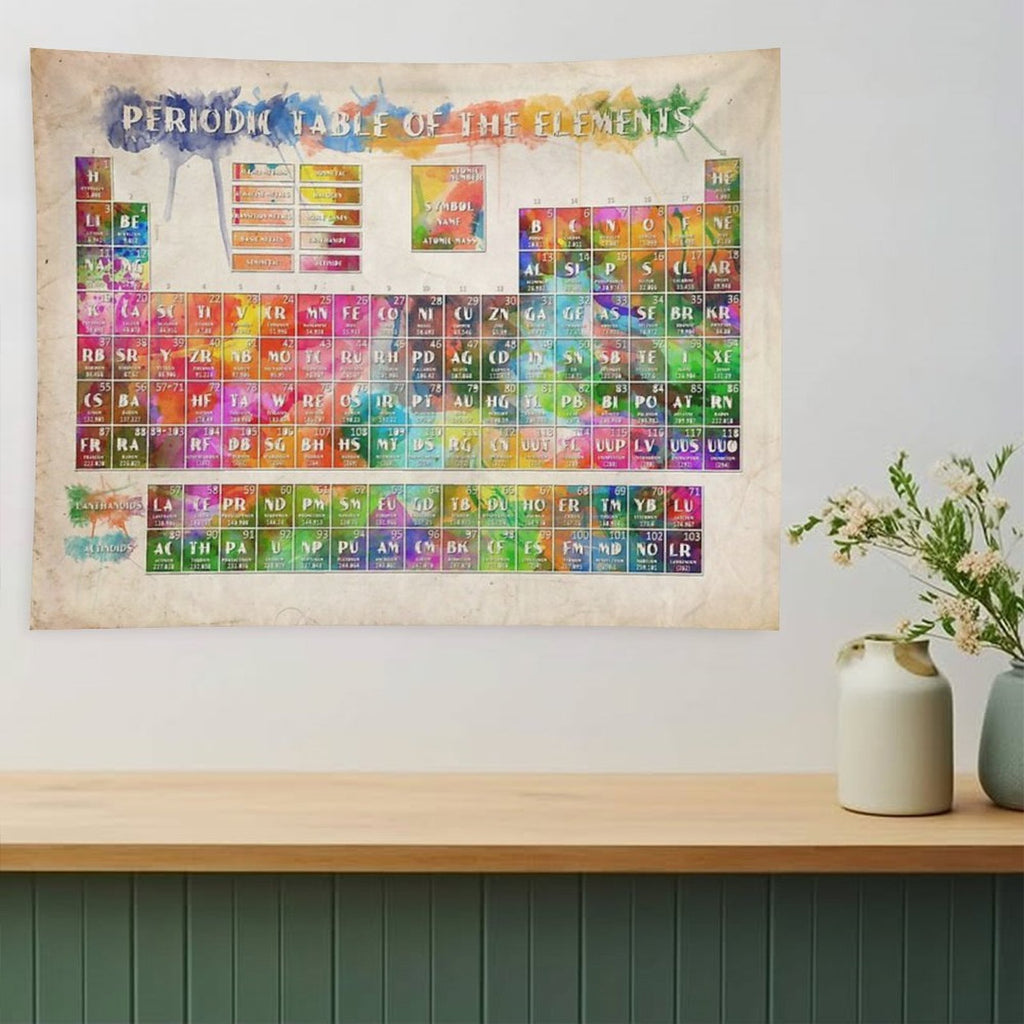 Periodic Table of The Elements 2 Tapestry