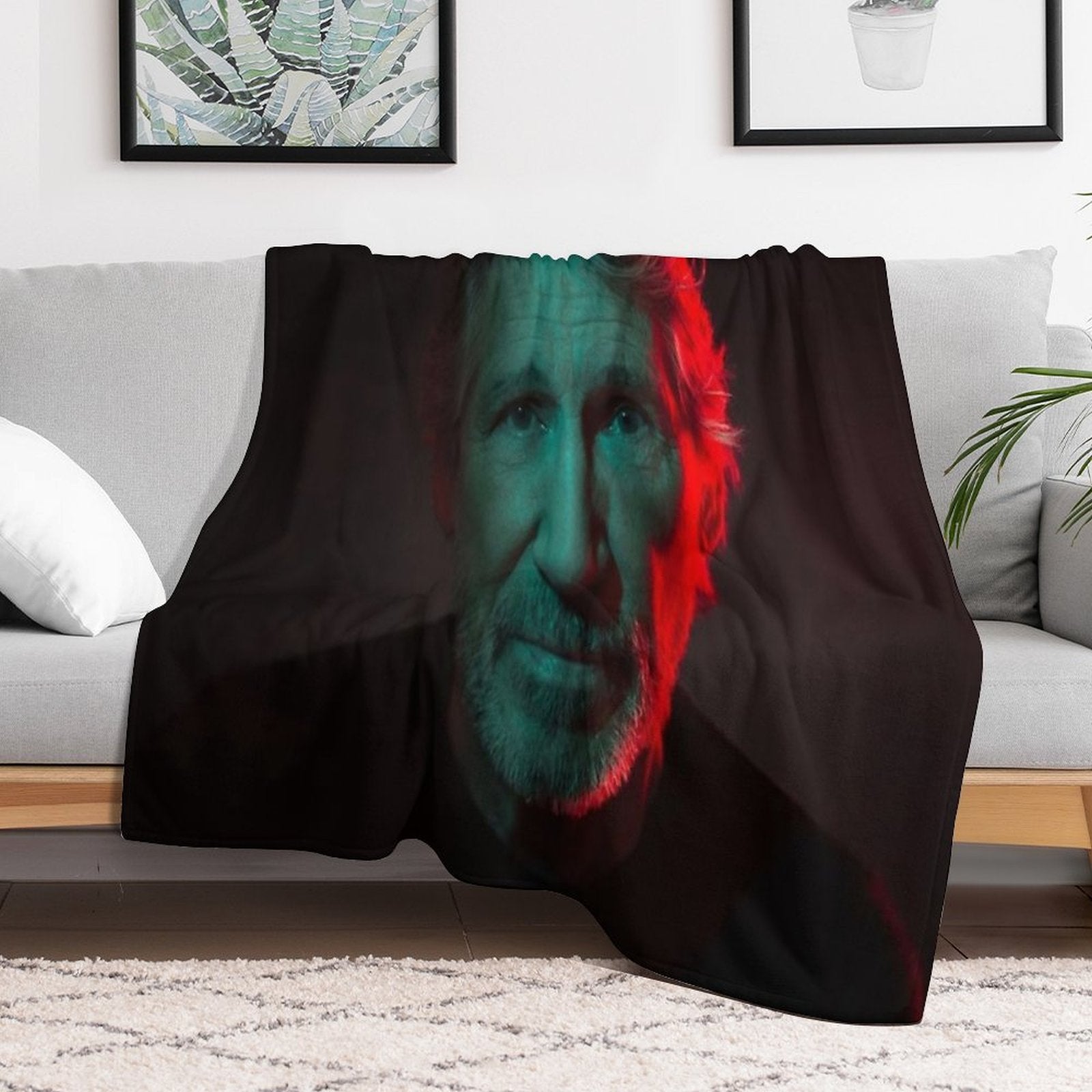Sunset of Roger Drink Water Gift-ready Throw Blanket