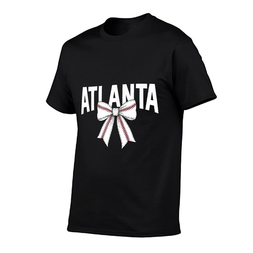 Atlanta Coquette Bow Vintage Gifts Design Atlanta  Vintage-inspired T-Shirt