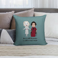 Whatever Happened to Baby Jane, Bette Davis, Joan Crawford Inspired Illustration. But You Are in That Chair Blanche Hudson Soft Style Accent Throw Pillow