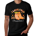 Groovy Retro I Love Fall Prevention Fall Physical Therapy  Odor-resistant T-Shirt