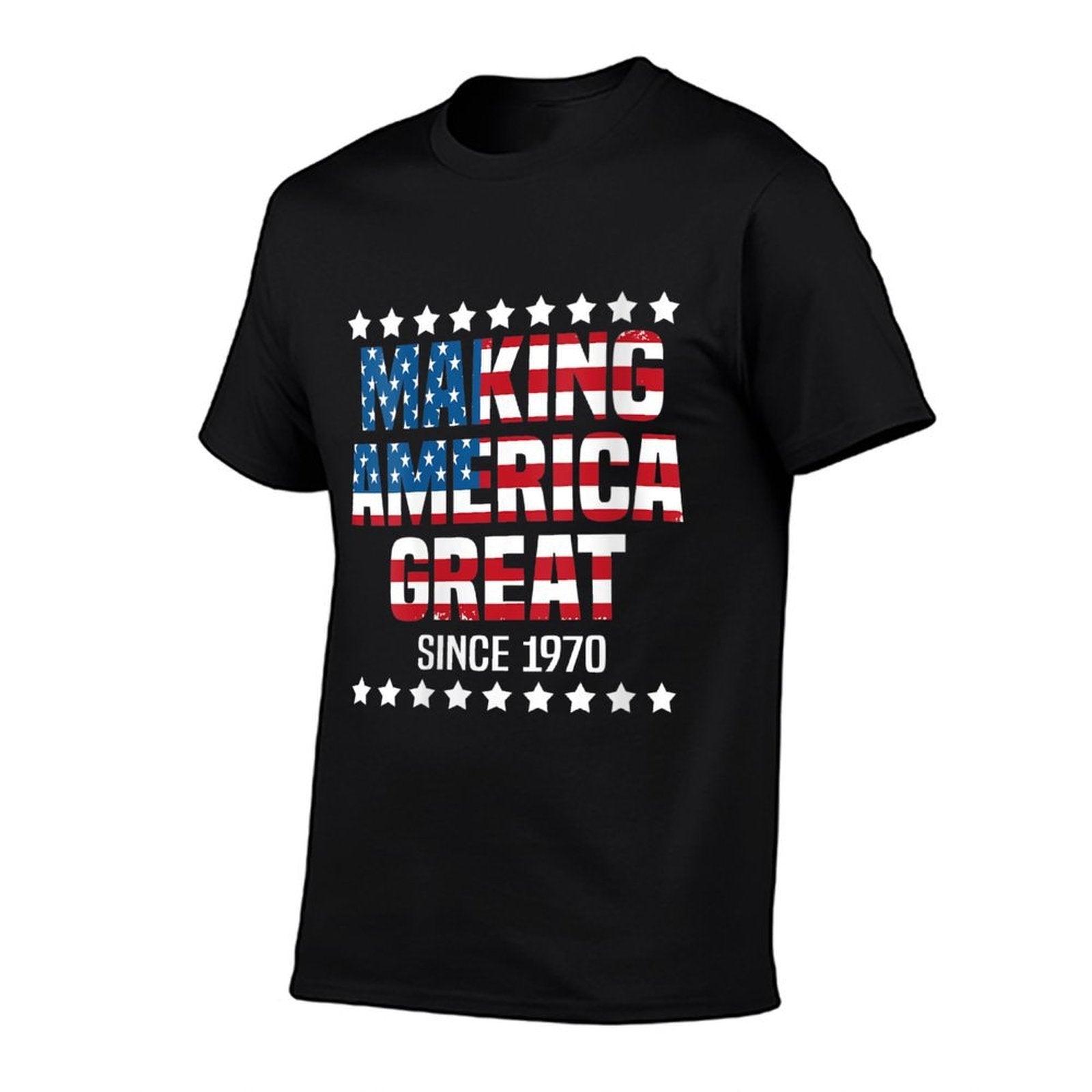 Womens Making America Great Since 1970 Funny 50th Birthday Gift  Eco-friendly Material T-Shirt