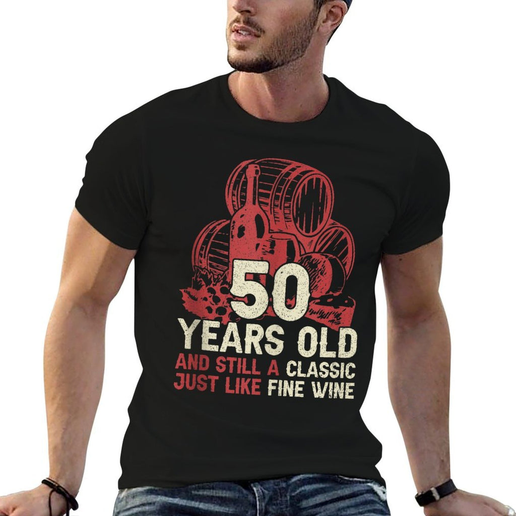 Classic Like Wine - 50 Years Old Funny 50th Birthday  Eco-friendly Material T-Shirt
