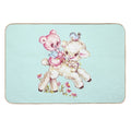 Lamb Lovely Bear  Easy Maintenance Bath Mat