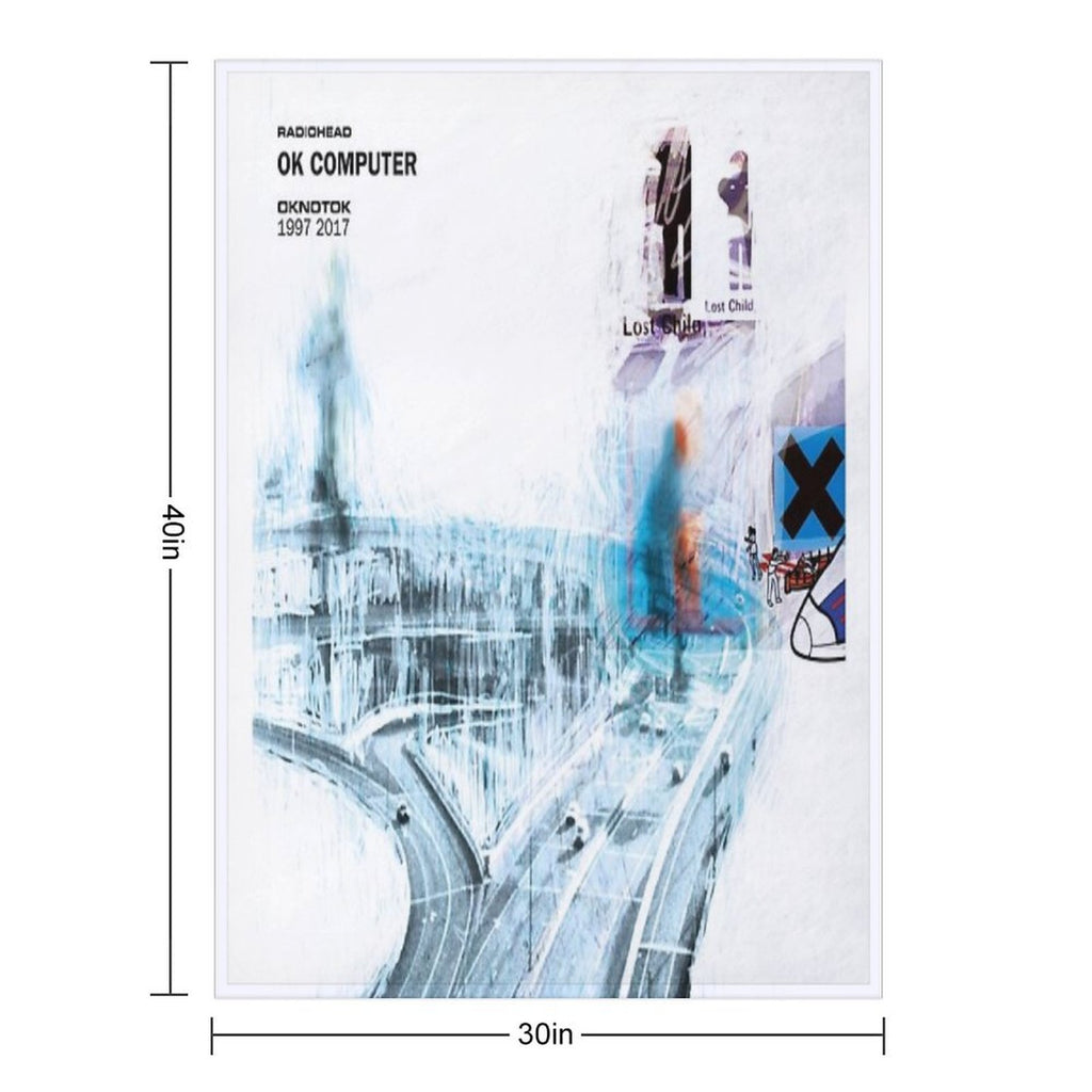 Alternative Band 80s Poster Comfort Throw Blanket