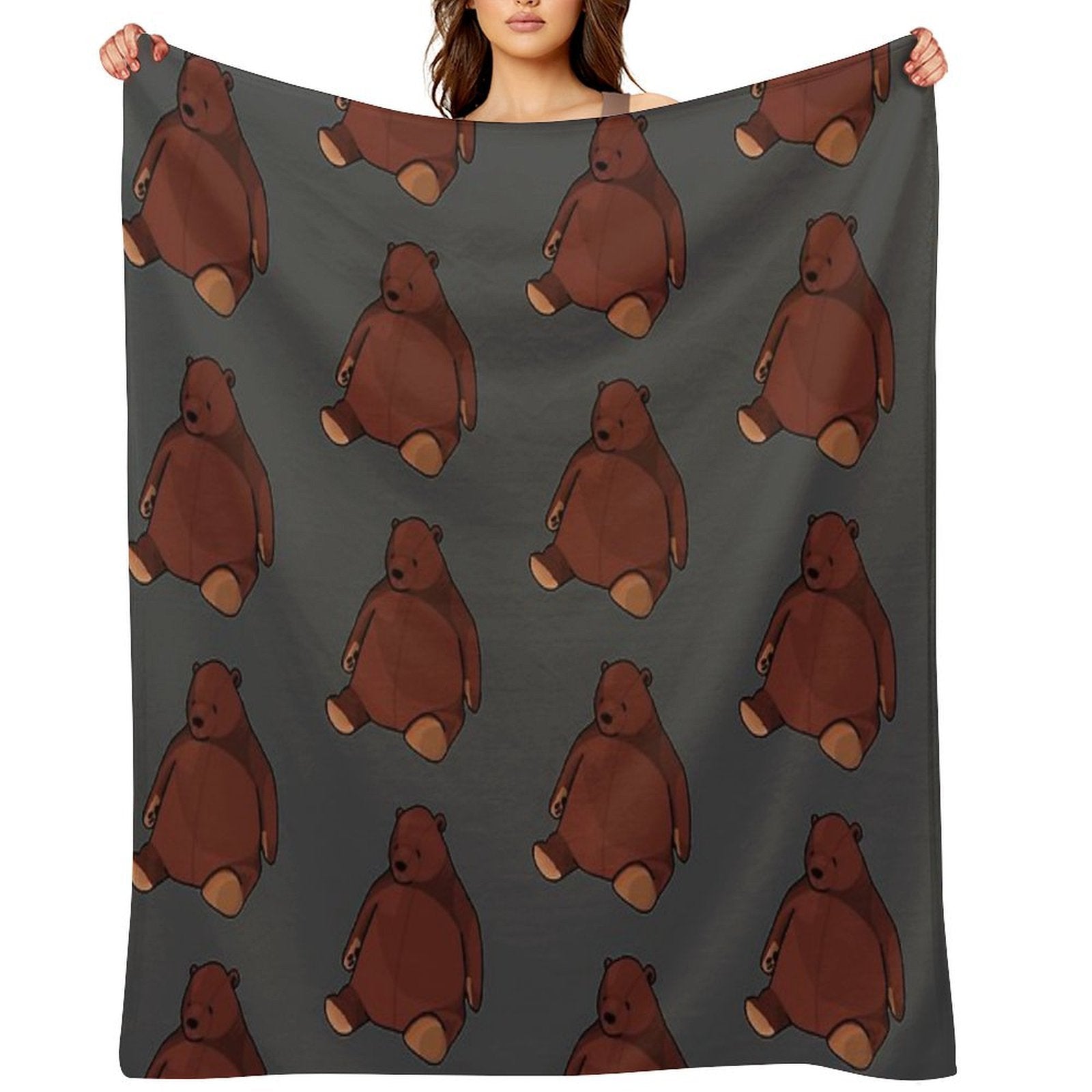 Djungelskog Drawing Gift-ready Throw Blanket