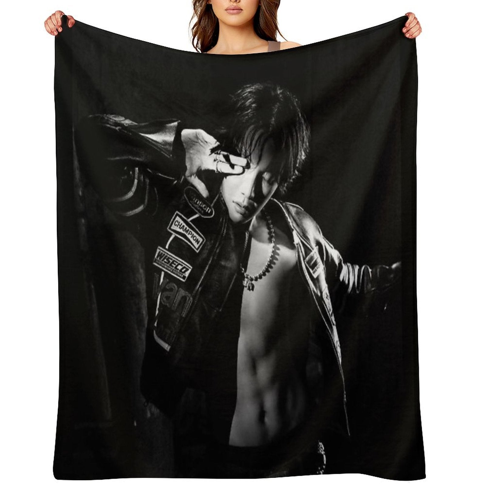 JHOPE Killin' It Girl Plush Throw Blanket