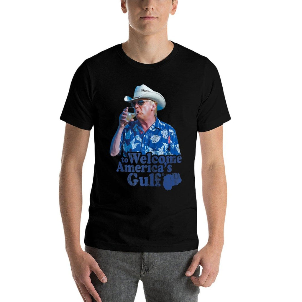 Welcome To America's Gulf Gulf of The United States Raglan Baseball  Moisture-wicking T-Shirt