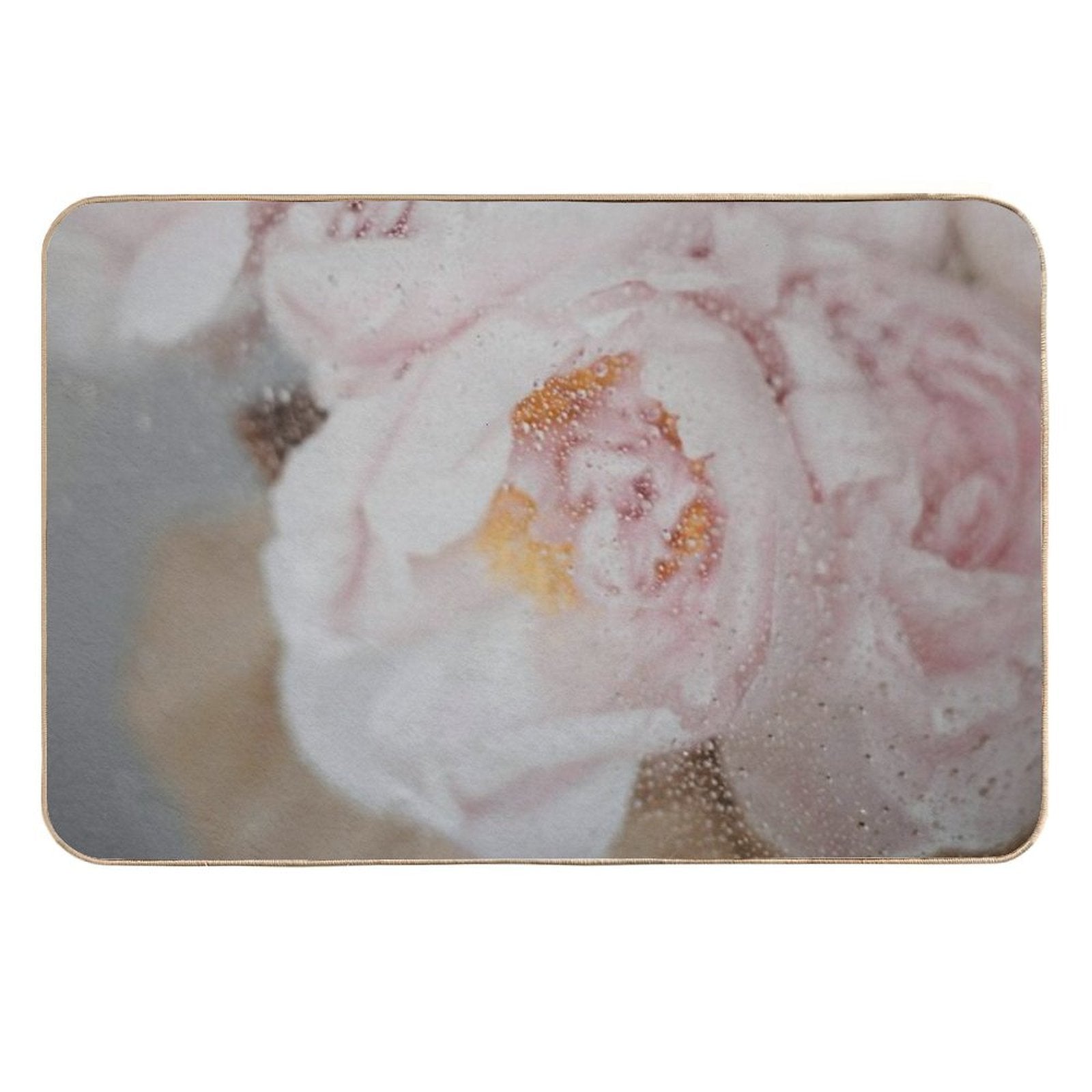 A Touch of Pink Perfection  Dirt-Trapping Bath Mat