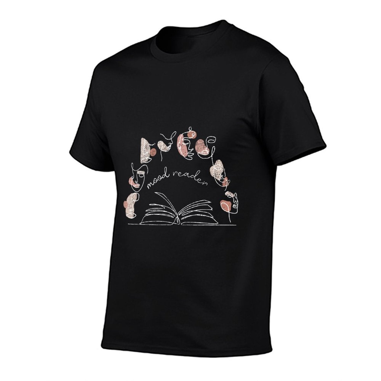 Mood Reader Moody Mood Reader Abstract Boho Bookish Avid Re  Durable T-Shirt