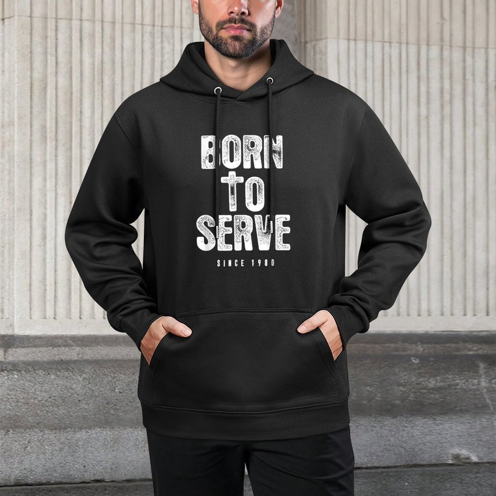 Gift for 40 Year Old Christian Jesus 1980 40th Birthday Easy Care Hoodie