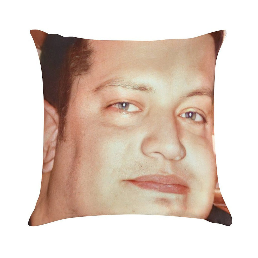 Sal's Face Soft Skin-Friendly Throw Pillow