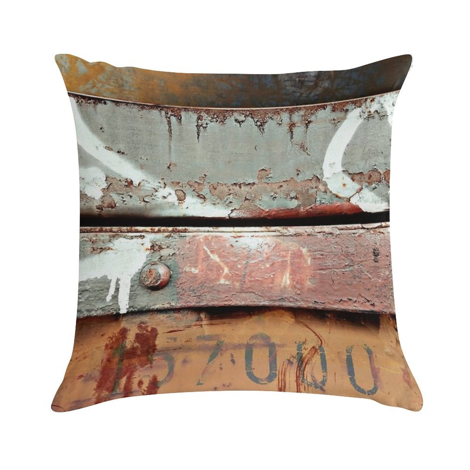 Industrial Grunge Soft Bedroom Essential Throw Pillow