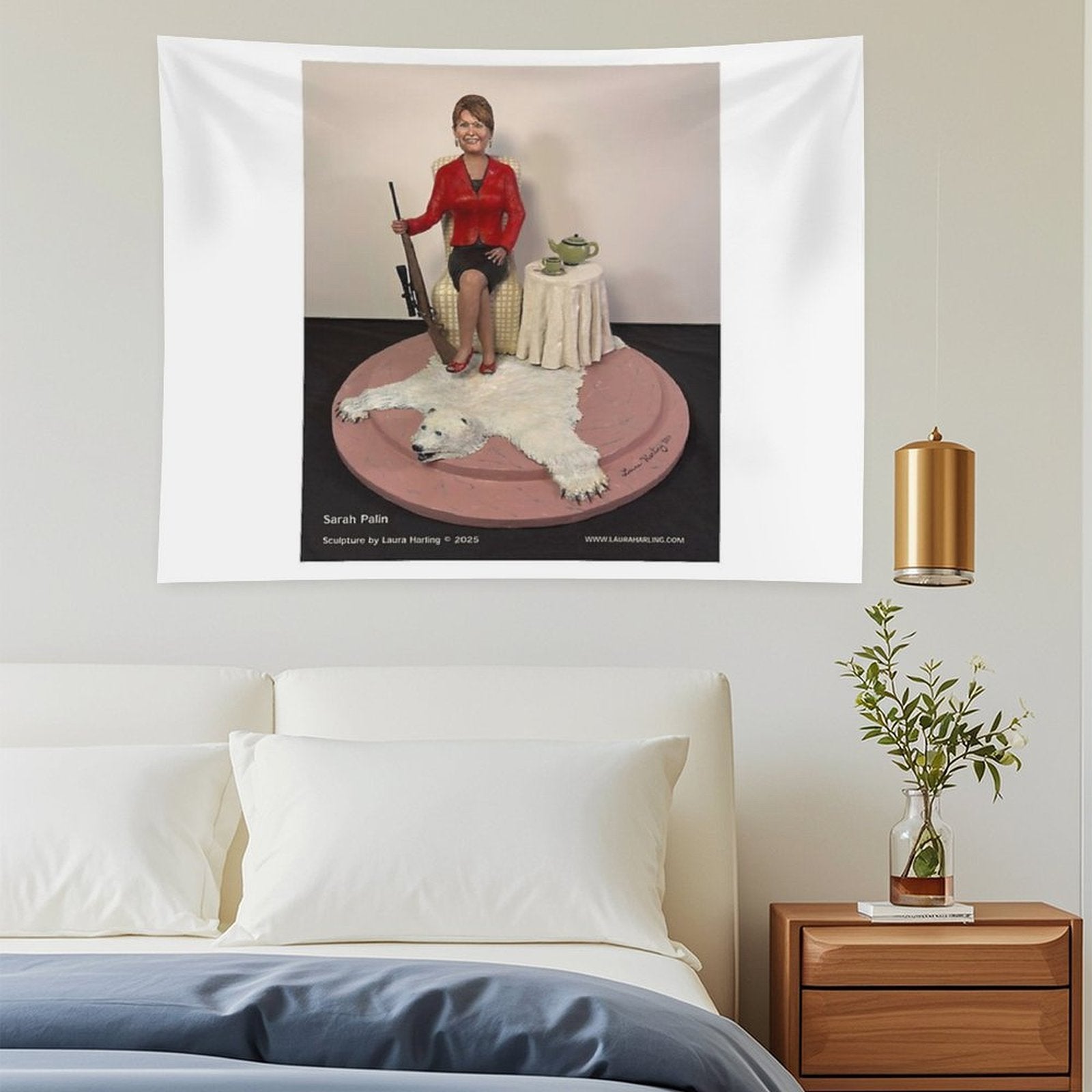 Sarah Palin Tapestry