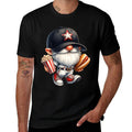 Pink Baseball Accessories For Women And Girls Hot Dog Gnome Premium  Affordable Price T-Shirt