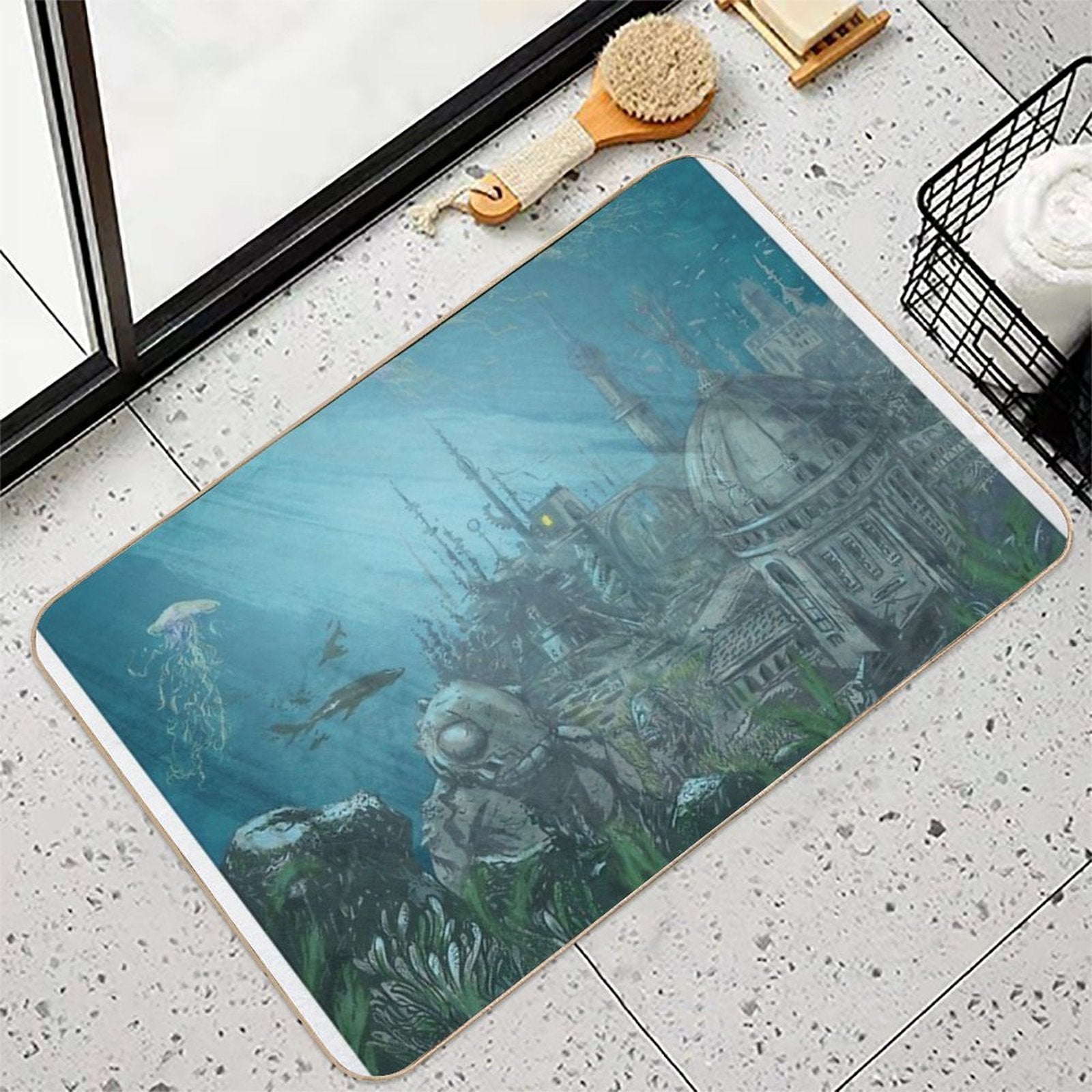 Undersea City - Innsmouth  Versatile Bath Mat