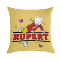 Rupert Bear Soft Short Plush Fabric Throw Pillow