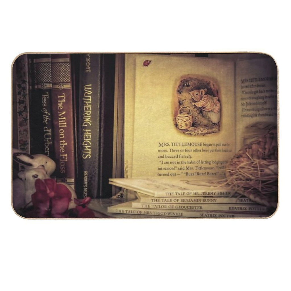 Bedtime Story  Fade-Resistant Bath Mat