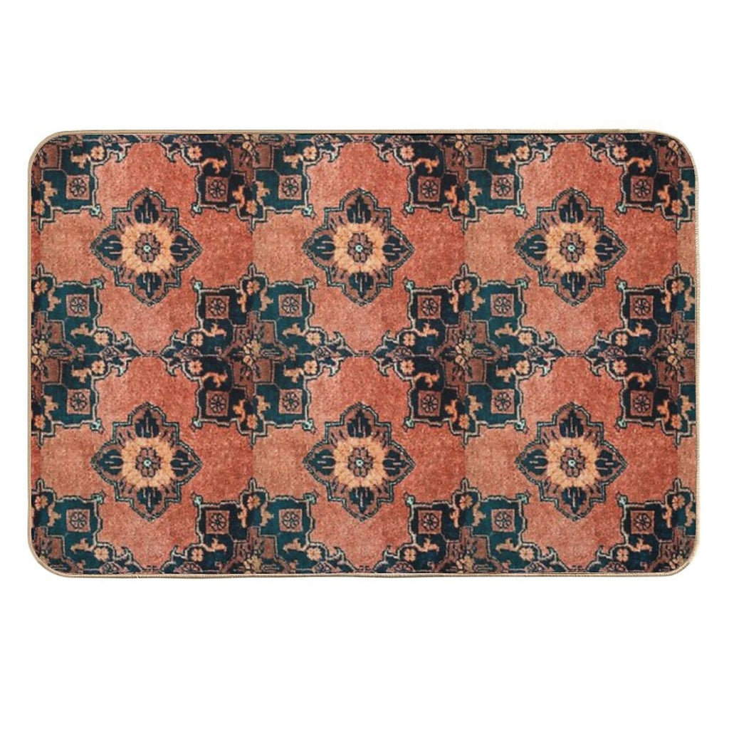Oriental Turkish Antique Vintage Kilim Rug  Long-Lasting Bath Mat