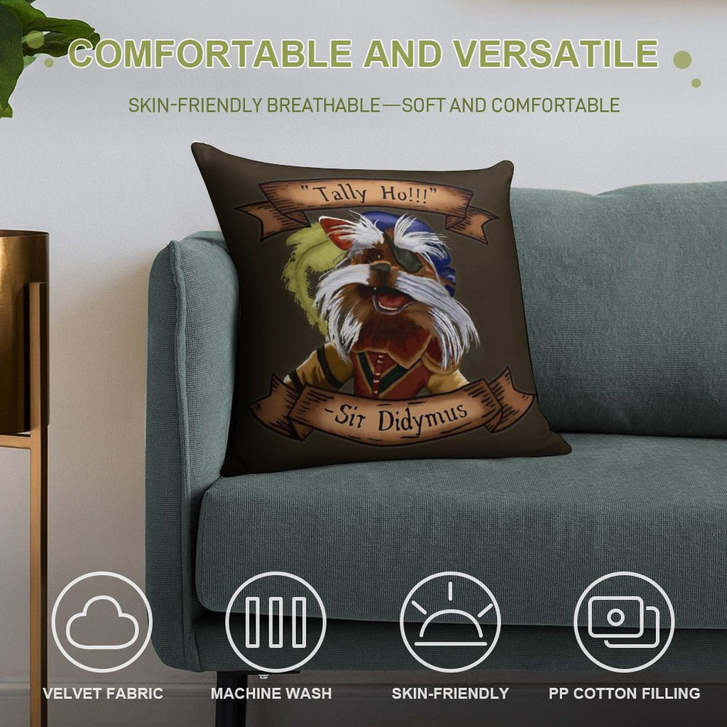 Sir Didymus Soft Fade-Resistant Throw Pillow