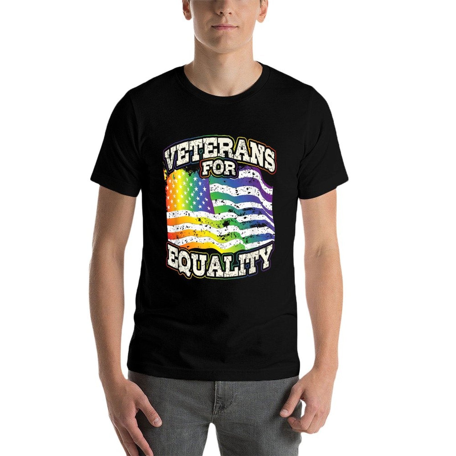 Veterans For Equality For Military Veterans Supporting LGBT  Stretchy T-Shirt