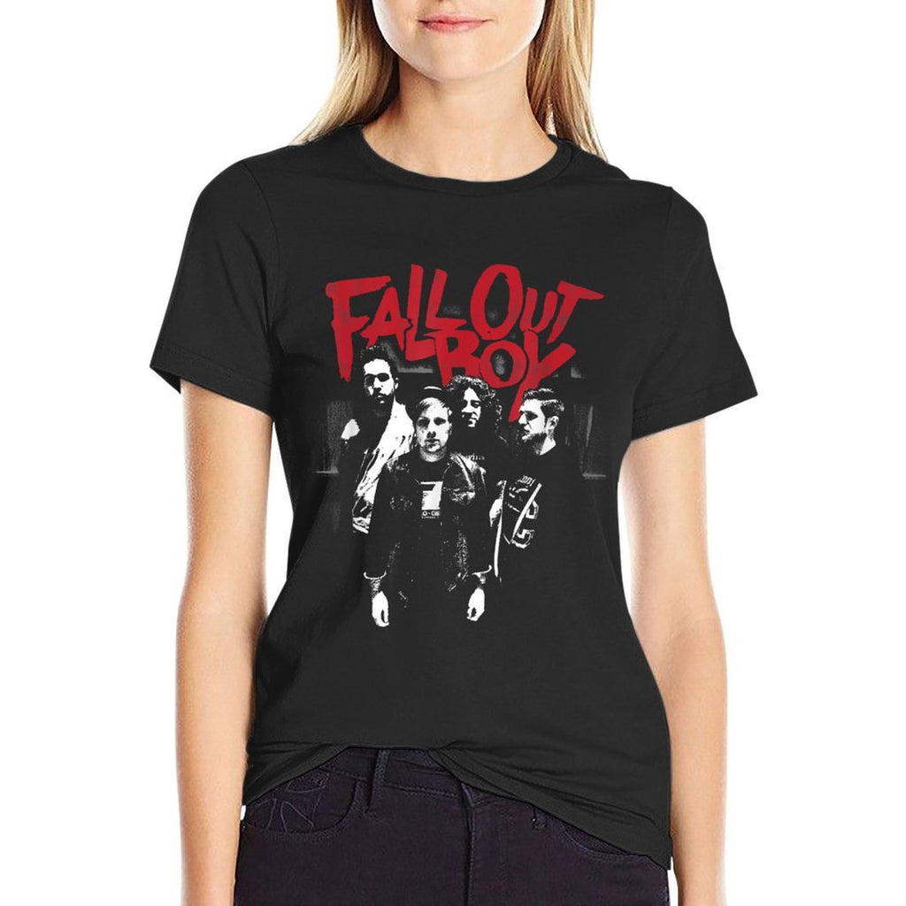 Fall Out Boy - Punk Scratch Photo  Vintage-inspired T-Shirt