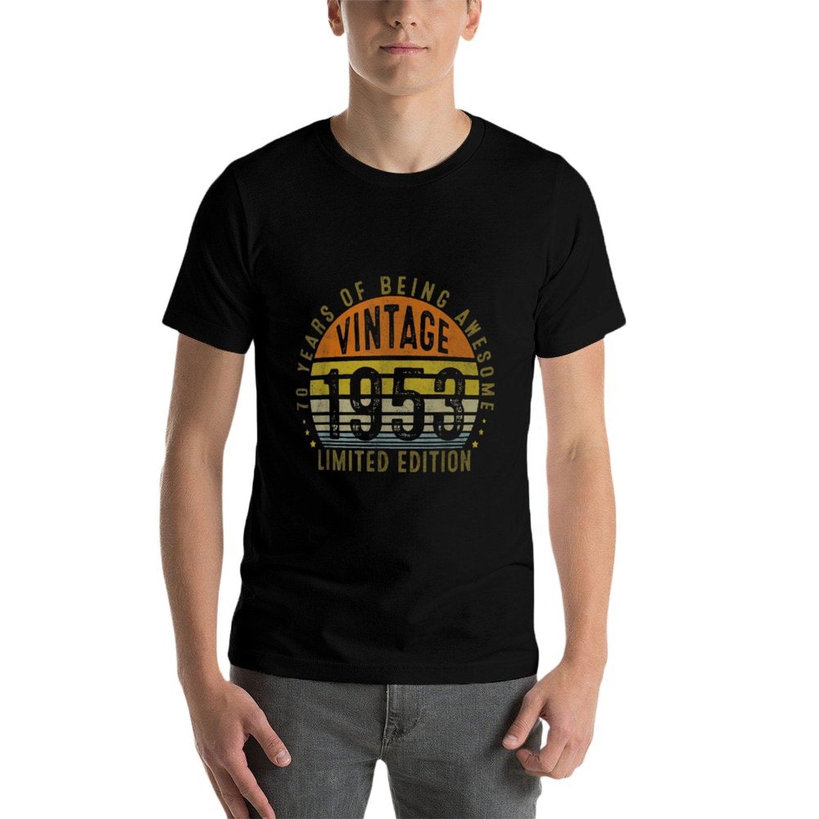 Vintage 1953 Limited Edition 70 Year Old Gifts 70th Birthday  Easy-care T-Shirt
