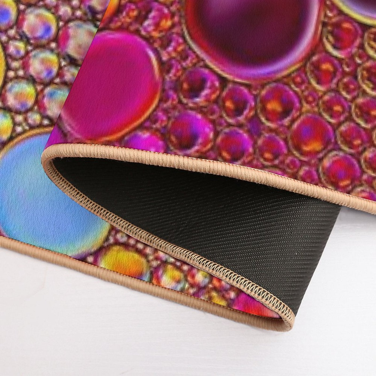 Bubble Pattern  Multi-Purpose Bath Mat