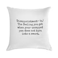 Percy Jackson Disappointment Soft Reinforced Edging Throw Pillow