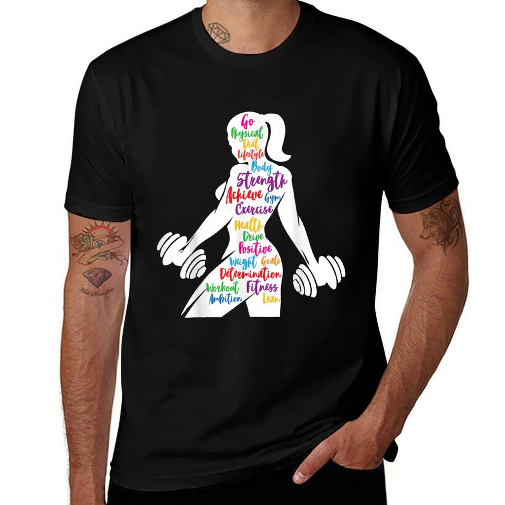 Women Gym Motivation Workout Motivational Fitness Lover Gift  Relaxed-fit T-Shirt