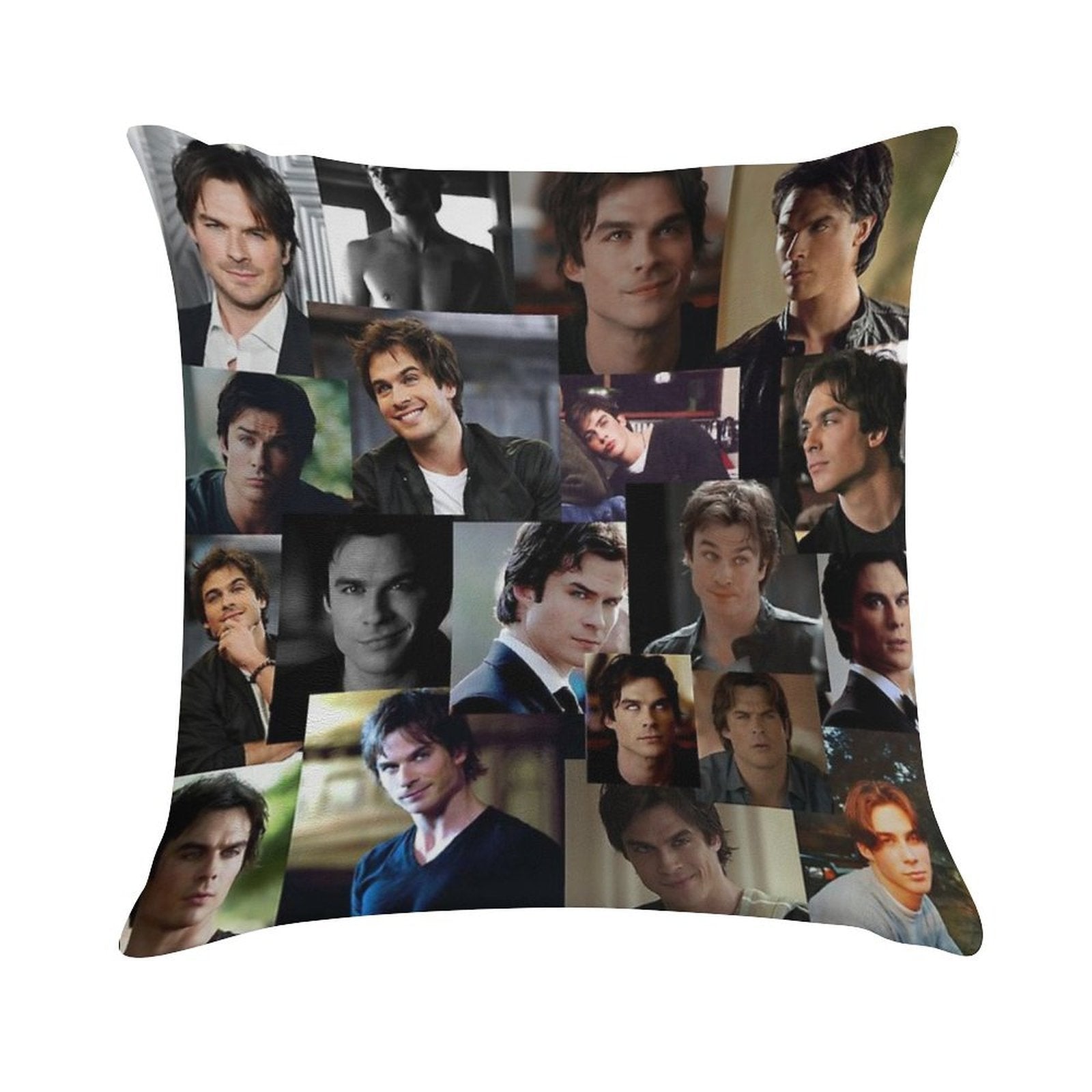 Ian Somerhalder Soft Shrink-Resistant Throw Pillow