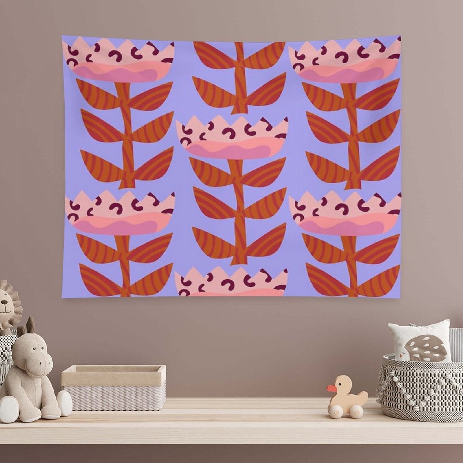 Fancy Tulip Tapestry