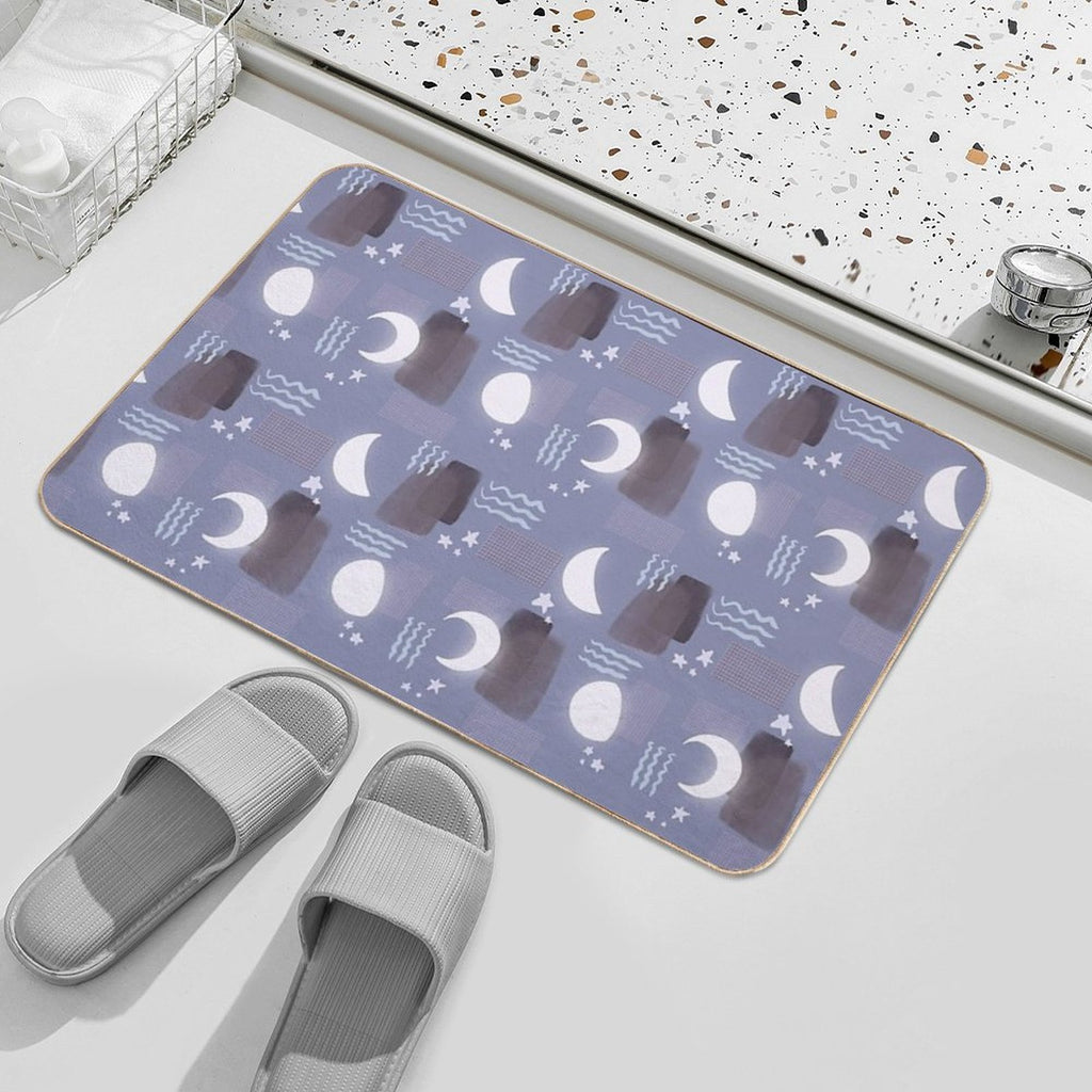 Tranquil Moon  Pet-Safe Bath Mat