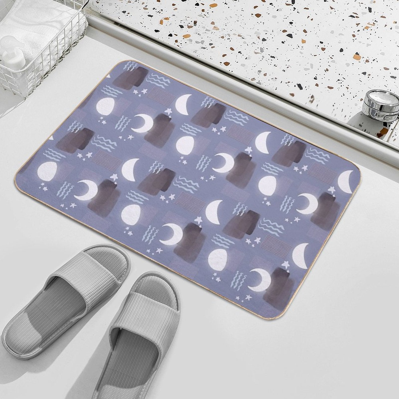 Tranquil Moon  Pet-Safe Bath Mat