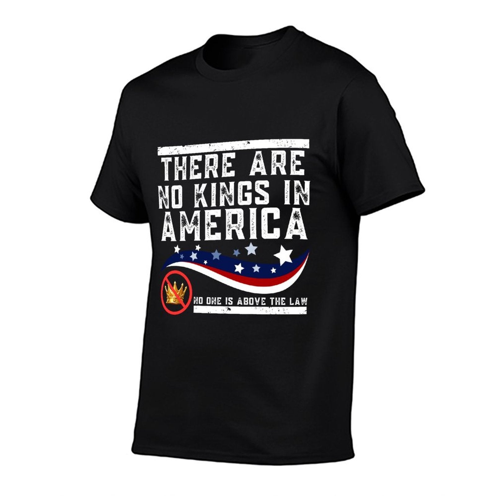 No Kings in America  Trendy Pattern T-Shirt