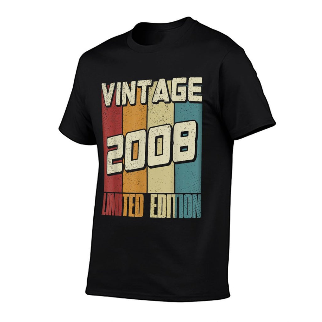 Vintage 2008 Limited Edition Retro 17 Yo Boy 17th Birthday  Moisture-wicking T-Shirt