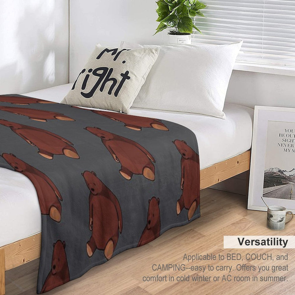 Djungelskog Drawing Gift-ready Throw Blanket