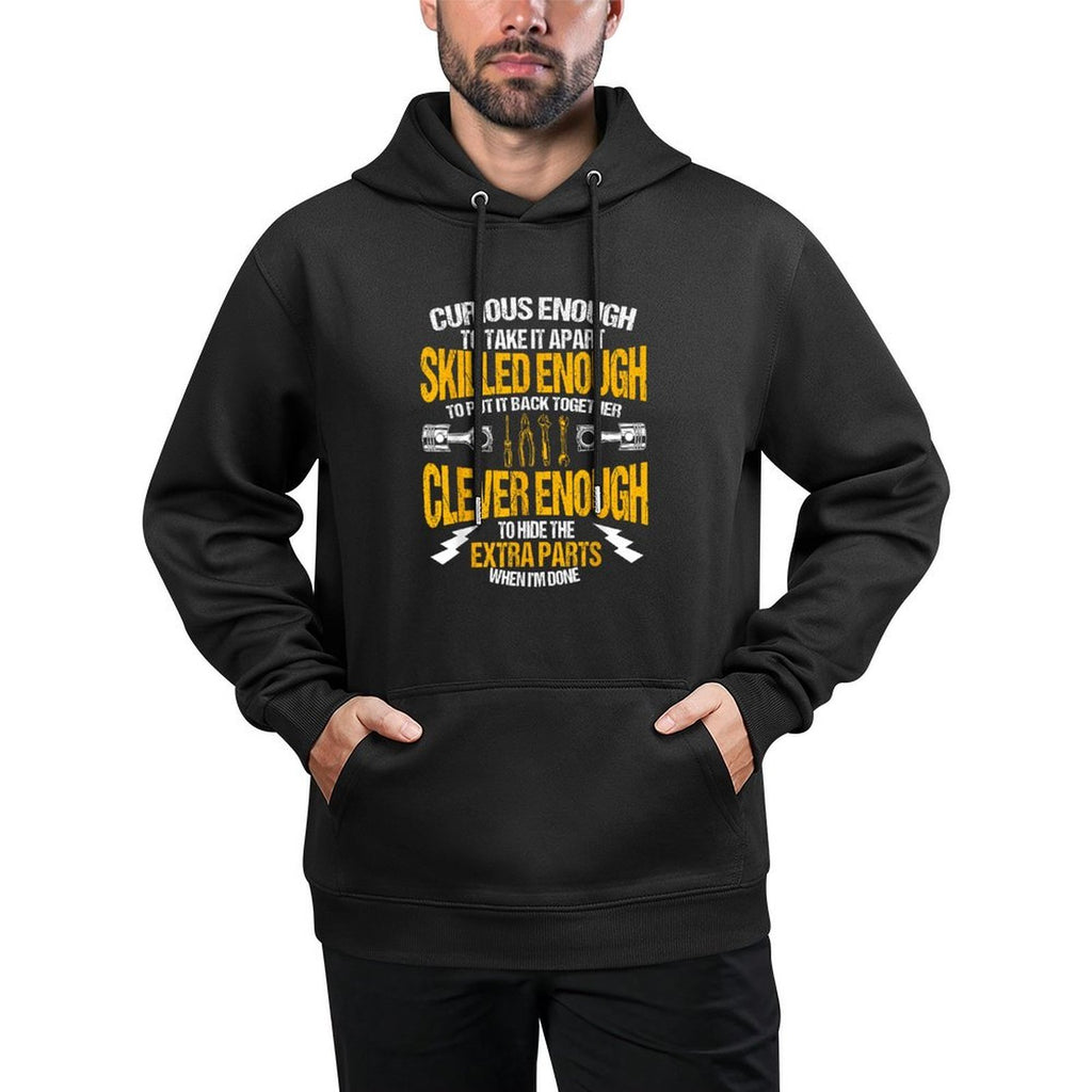 Funny Car Mechanic Gift Mechanic Tool Tuner Shape Retention Hoodie