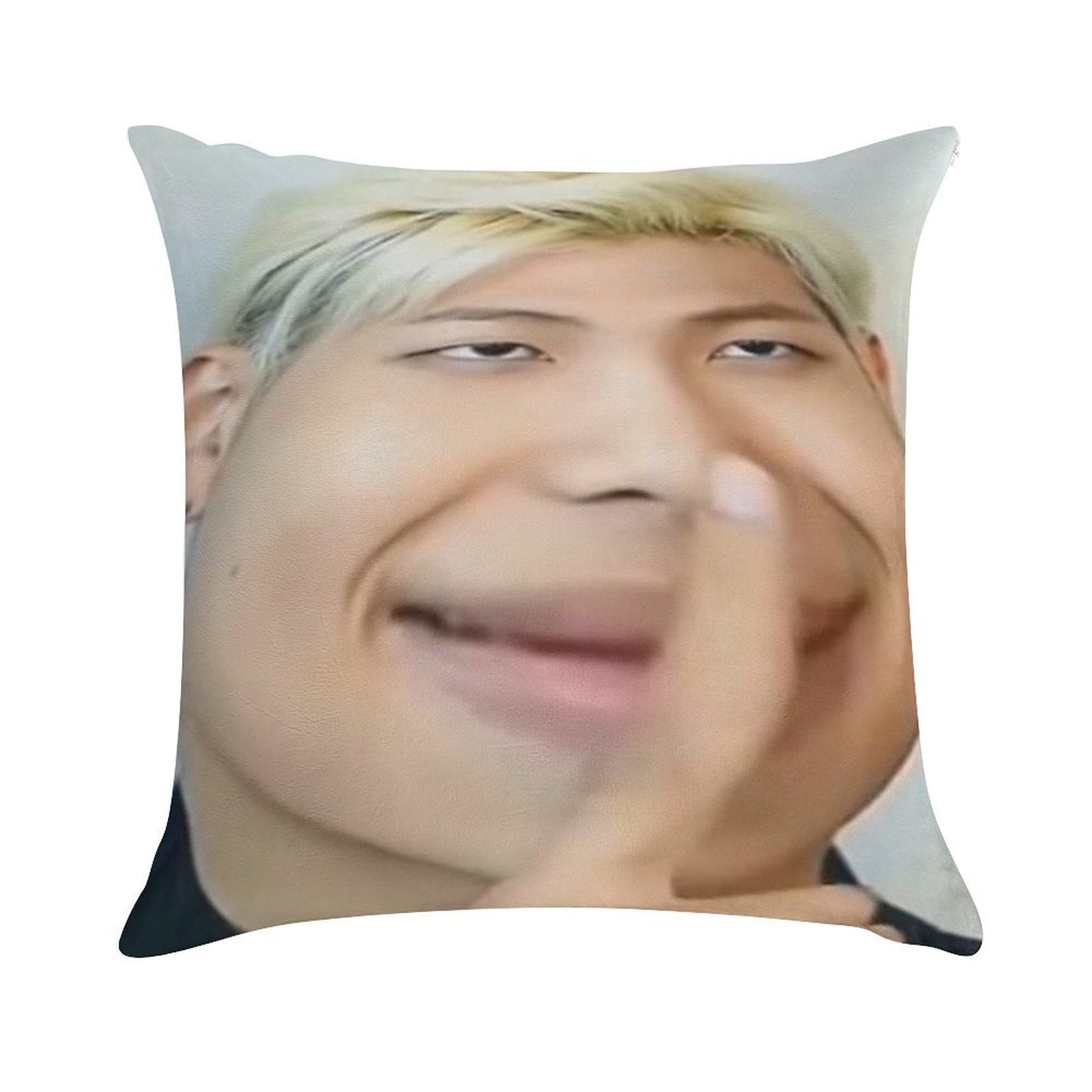 Namjoon Meme Soft Washable Throw Pillow