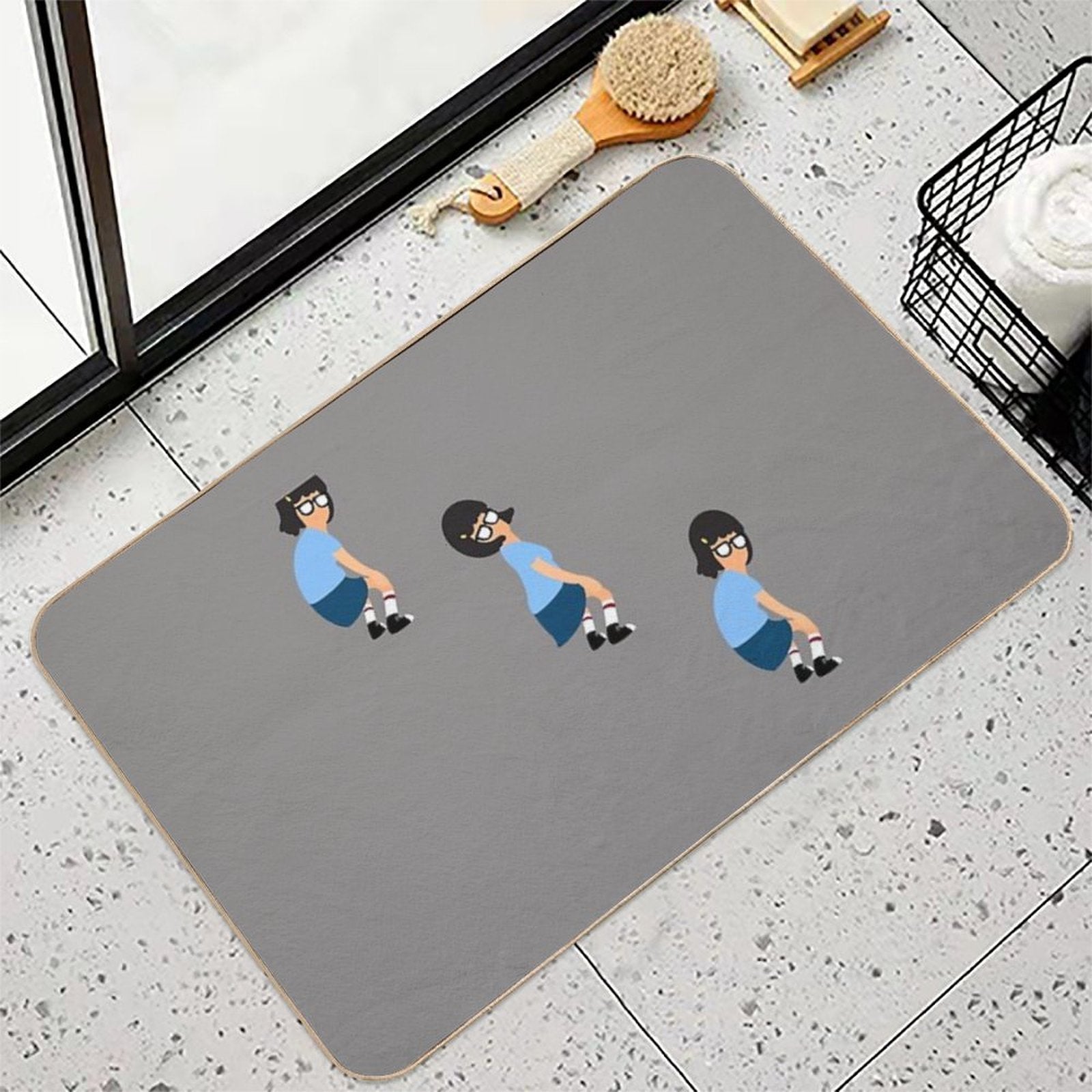 Twerkin’ Tina Active  Odorless Bath Mat