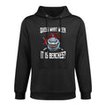 Funny Shark Joke Guess What Week It Is Sarcastic Party Beach Medium-Weight Fabric Hoodie