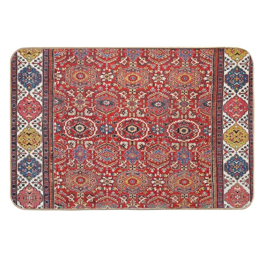 Mahal Arak West Persian Rug Print  Absorbent Bath Mat